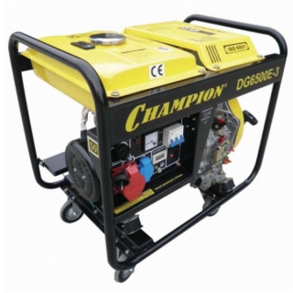 Дизельный генератор Champion DG6500E-3